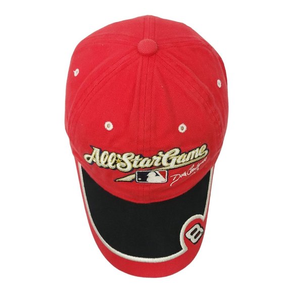 All Star Game MLB Dale Earnhardt Jr #8 Strapback Cap NASCAR Hat Chase Authentics - Picture 6 of 12